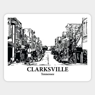 Clarksville - Tennessee Magnet